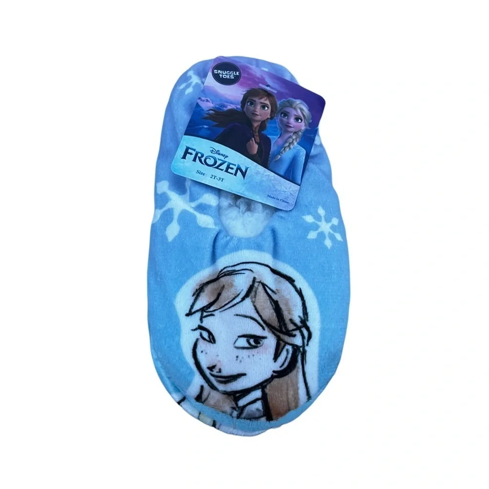 Disney Blue Frozen Slippers for Magical Comfort